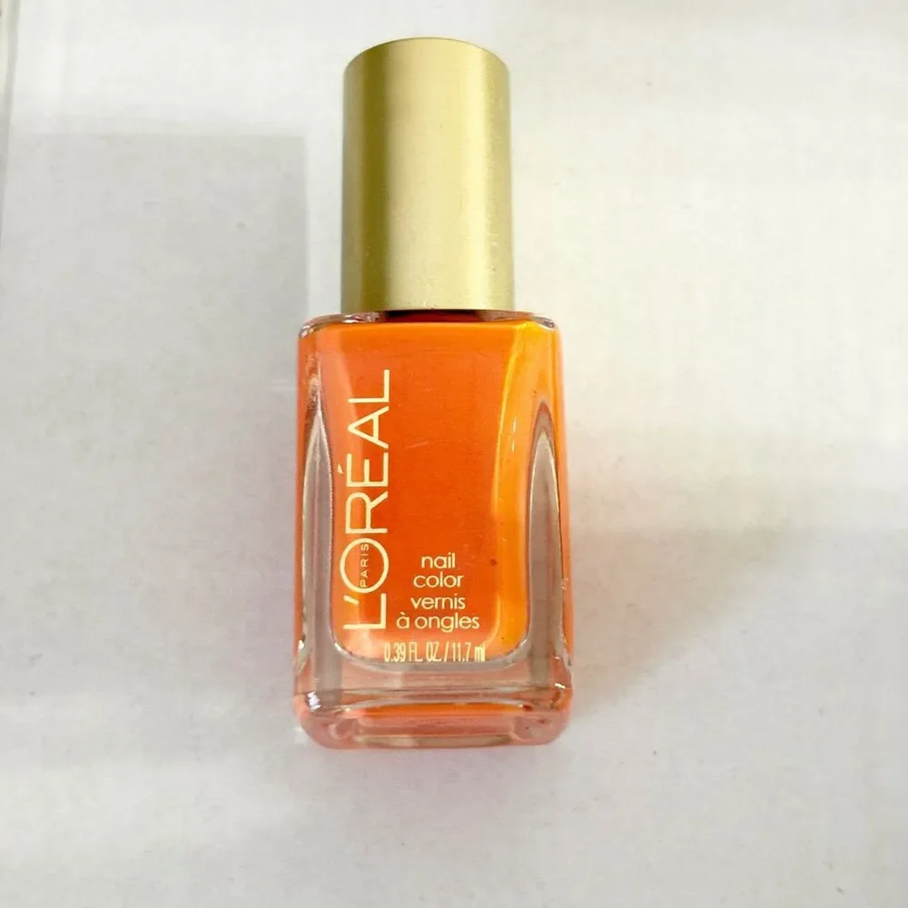 L'Oreal 410 L'Orange Orange Nail Polish 0.39 Fl Oz